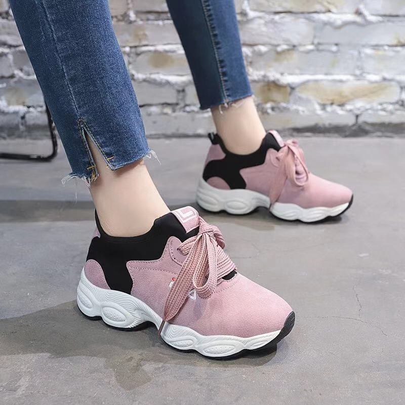 New arrival Korean running rubber shoes for women(add 1 size ) | Shopee ...