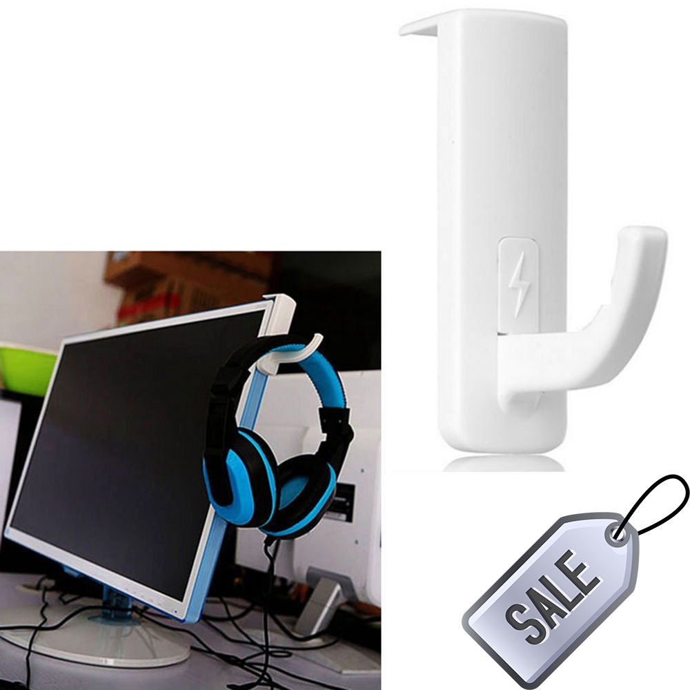 monitor headset hanger