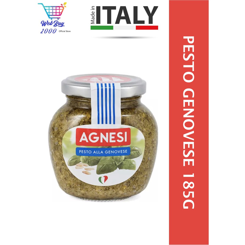 AGNESI PESTO GENOVESE 185G (SAUCE / SOS) Shopee Philippines