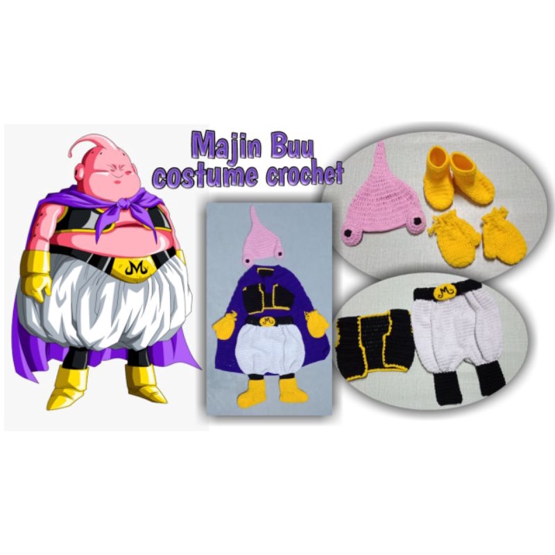 Majin buu Costume crochet (Pre-order) | Shopee Philippines