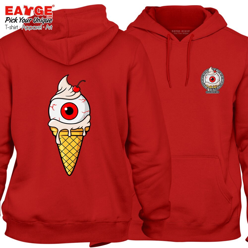 red hoodie design