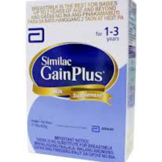 similac gain three