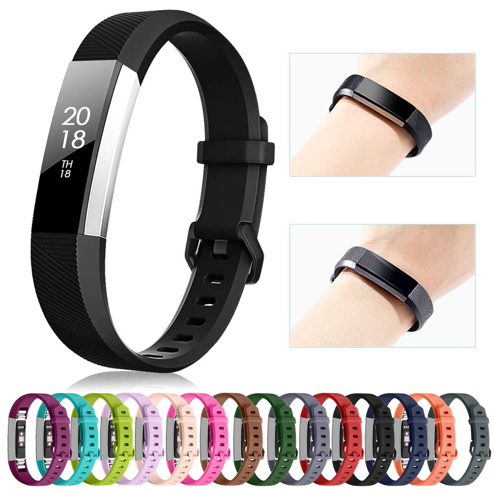 Soft Silicone Band For Fitbit Alta Fitbit Alta Hr Silicone Loop Breathable Watch Band Strap Replacement Shopee Philippines