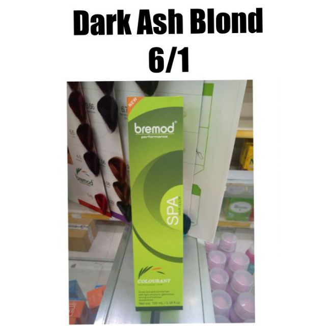Bremod Hair Coloring Cream Set,Dark Ash Blond 6/1 Shopee Philippines