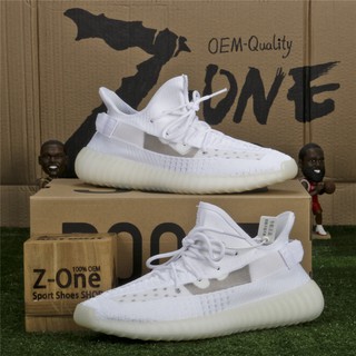 Adidas Yeezy Boost 350 Running Shoes For Men Women White Hollow
