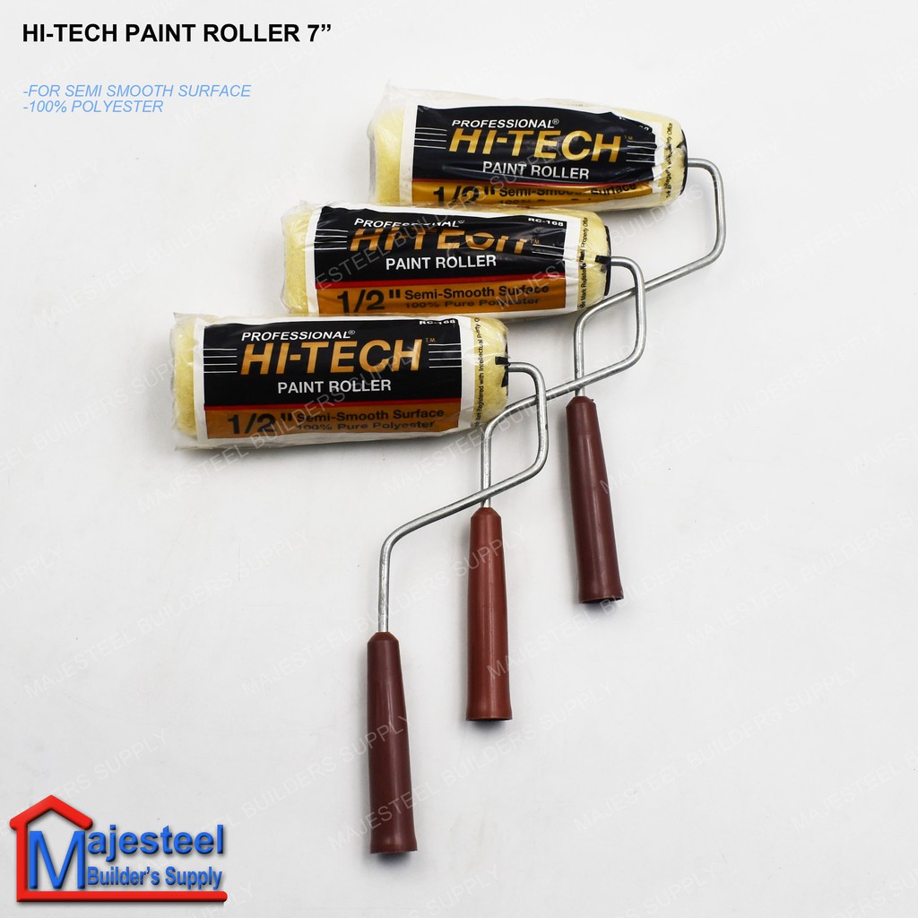 HITECH Paint Roller with Handle 7inches Majesteel Shopee Philippines