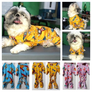 Pet Clothes Pajamas Dog  Clothes Cat Clothes
