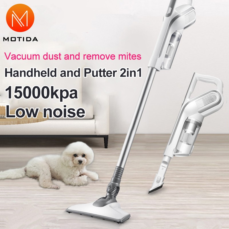 High Power Vacuum Cleaner 2in1 Portable Household Small Powerful Dust