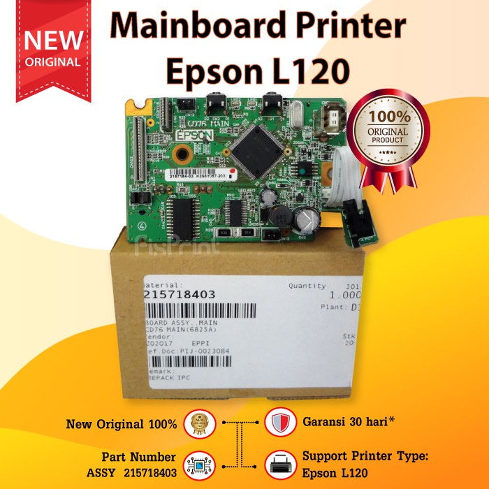 Epson L120 Printer Board L120 Mainboard New Cheap L120 Motherboard Shopee Philippines