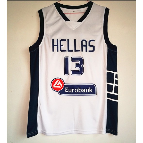 greece basketball jersey