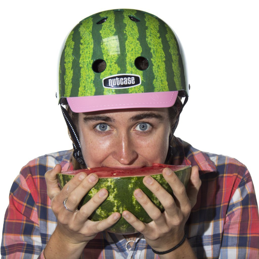 nutcase helmet watermelon
