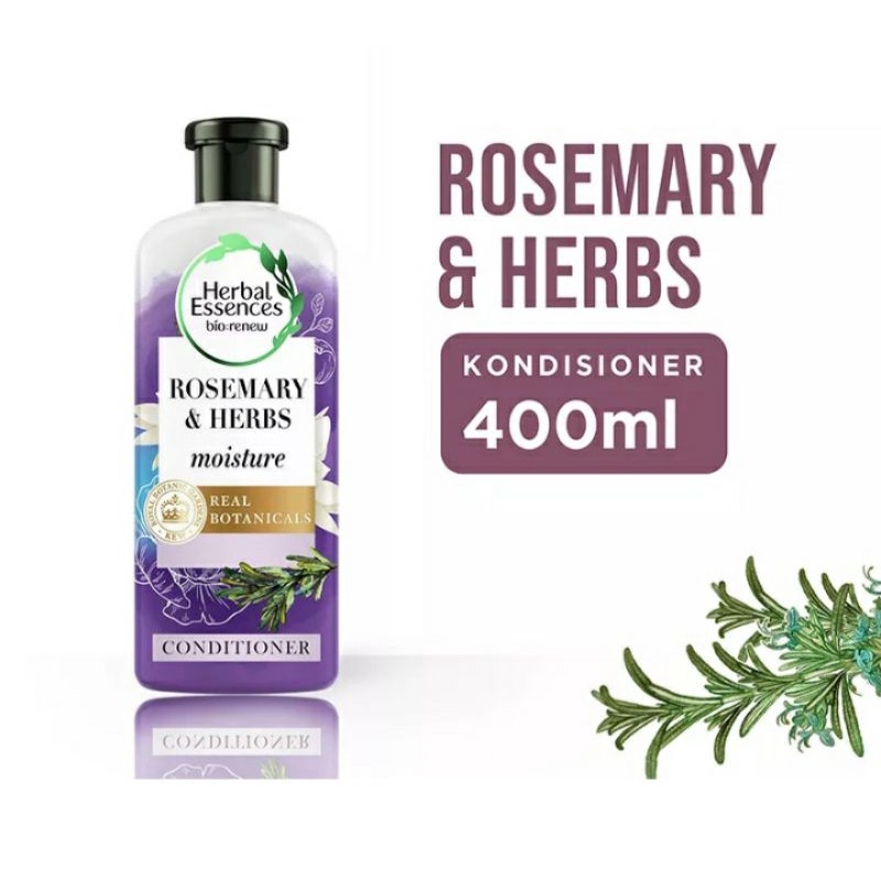 Herbal ESSENCES Conditioner Rosemary & Herbs 400ml Shopee Philippines