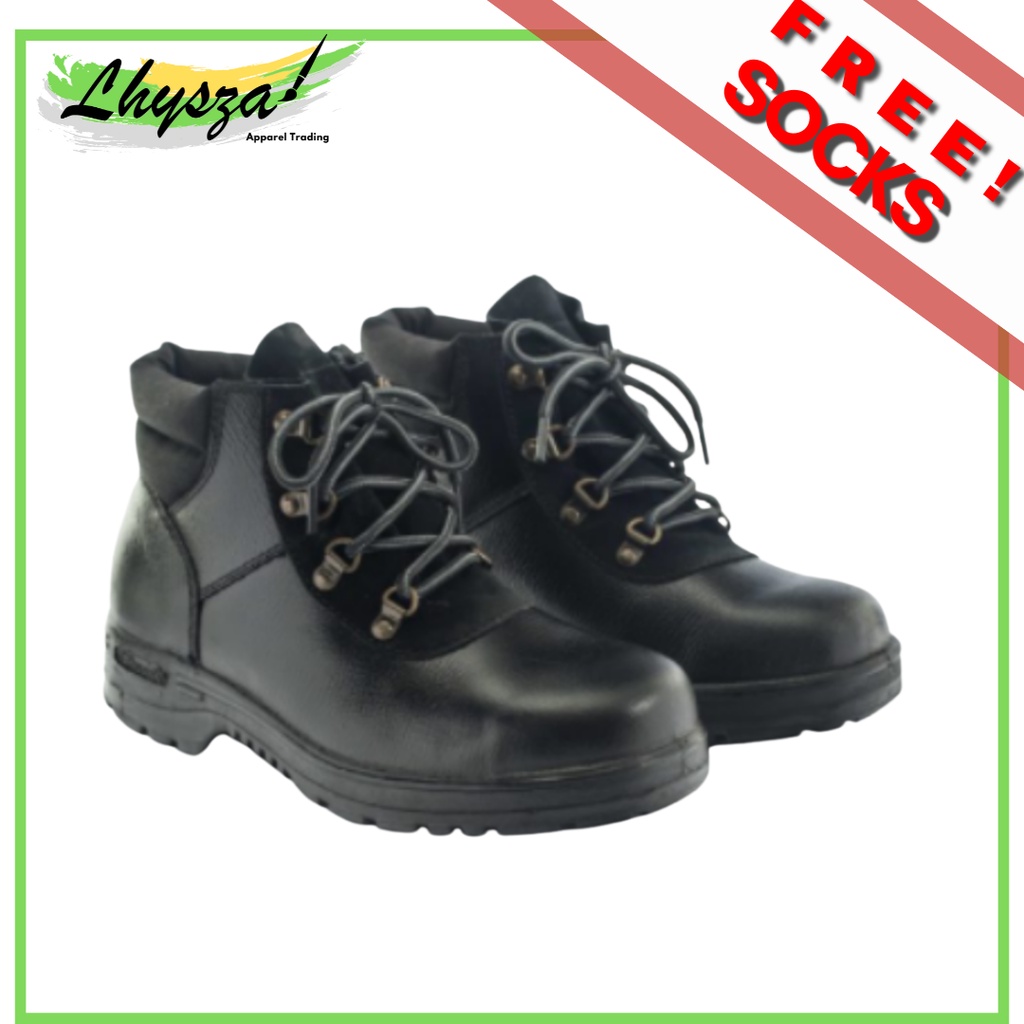 GIBSON 'S G901 PU BROWN SAFETY SHOES HIGHCUT FOR MEN Shopee Philippines
