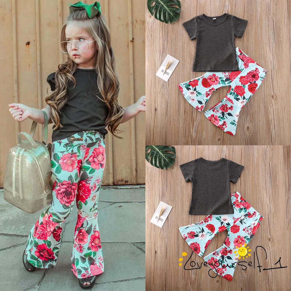 baby girl bell bottom outfits