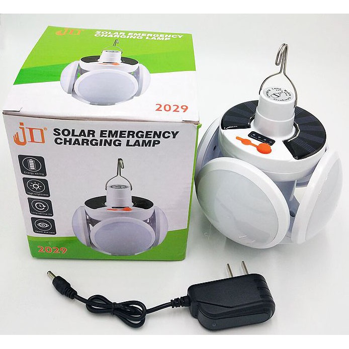 Onhand! Solar Emergency Charging Lamp JD2029 Shopee Philippines