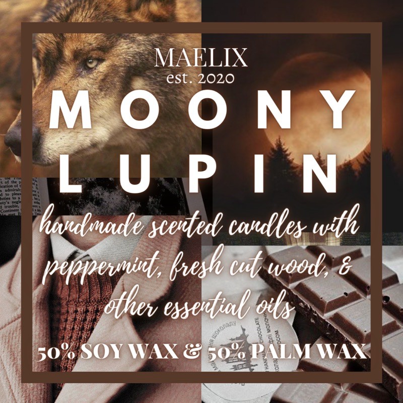 REMUS LUPIN INSPIRED CANDLE HARRY POTTER INSPIRED CANDLE 150 ML