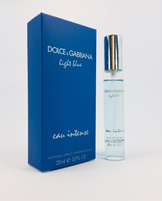 dolce gabbana light blue travel size