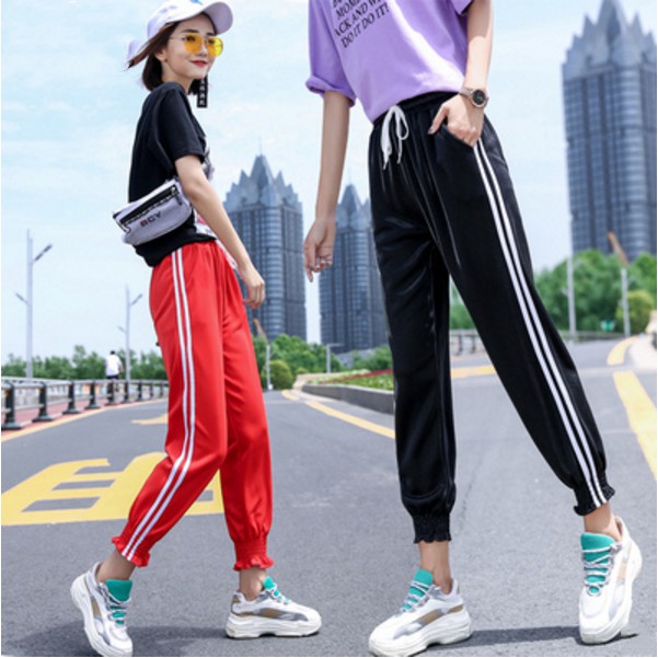 korean jogging pants