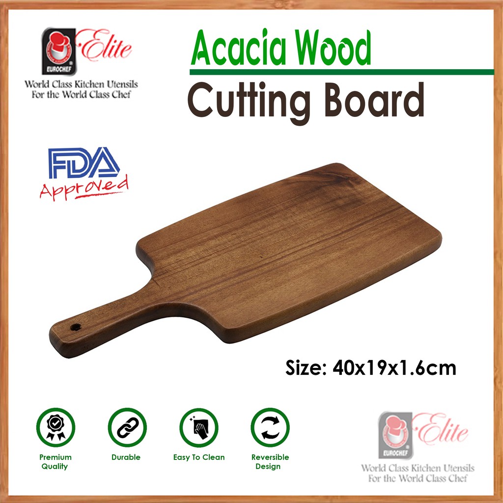 Acacia Wood Cutting Board with Handle Kitchen Chopping Boards for Meat