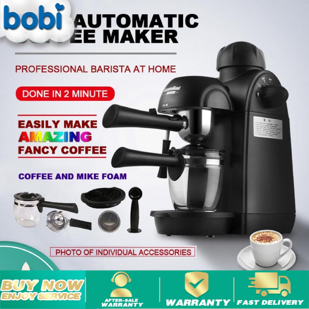 Household Coffee Machine Mini Semi Automatic Espresso Coffee Shopee Philippines