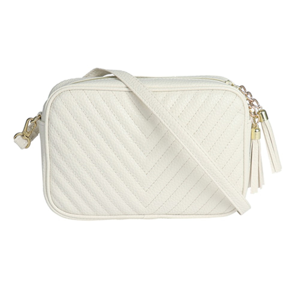 ivory shoulder bag