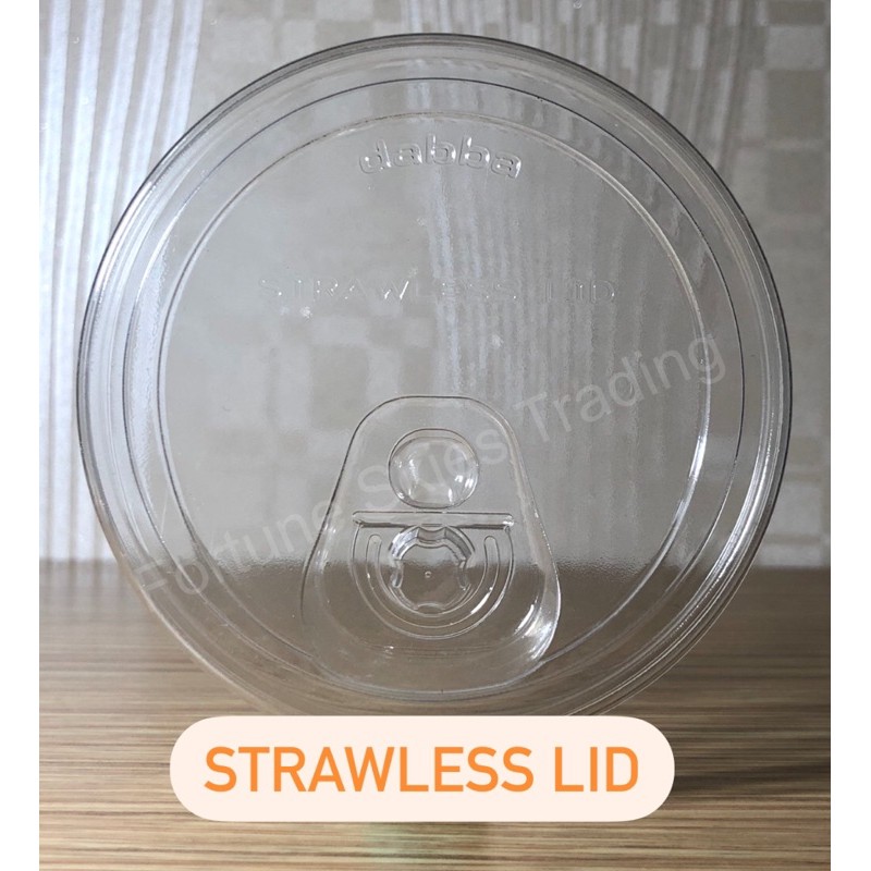 One Box (1250 pc) Dabba Plastic Strawless Lid (95 mm) Shopee Philippines