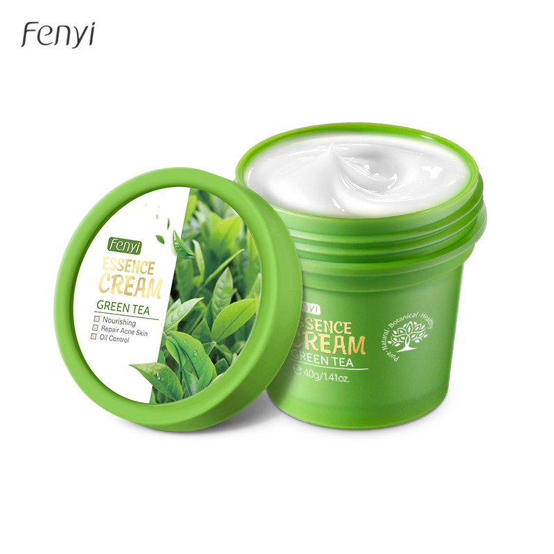 Fenyi Green Tea Cream Face Essence Moisturizer Repair Acne Skin ...
