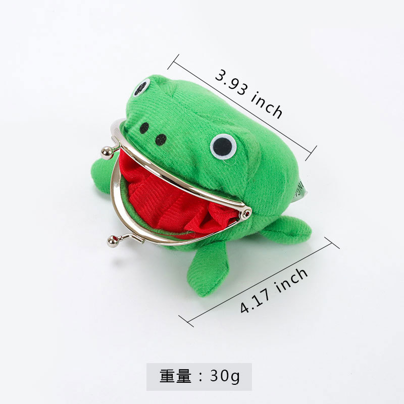 Naruto Frog Shape Uzumaki Wallet Coin Purse Green Cosplay Plush Cute Colle HOT