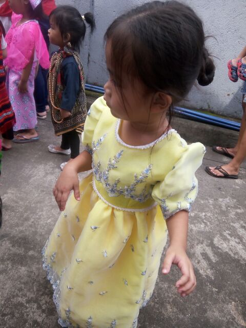 filipiñana attire for kids