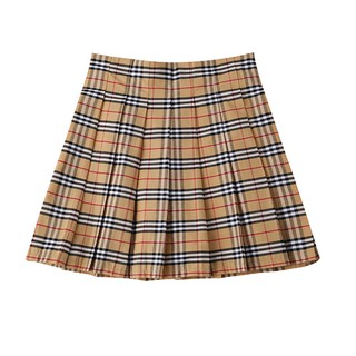 burberry plaid mini skirt