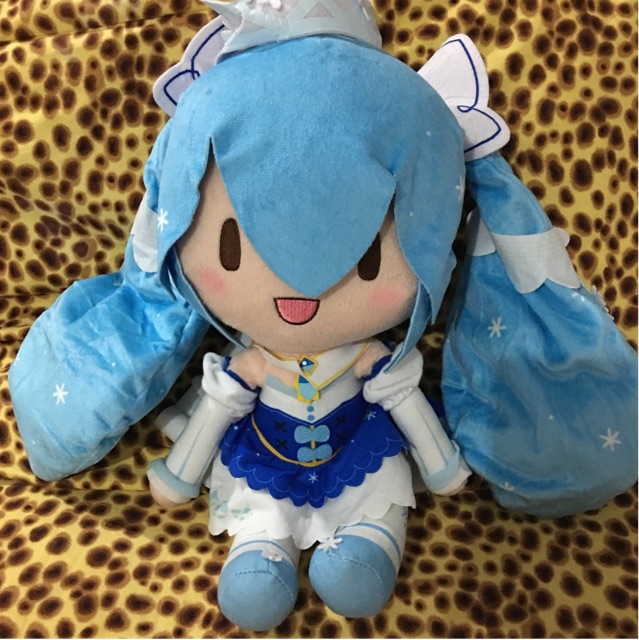 Sega Hatsune Miku Snow Miku 17 Plush Tv Movie Character Toys