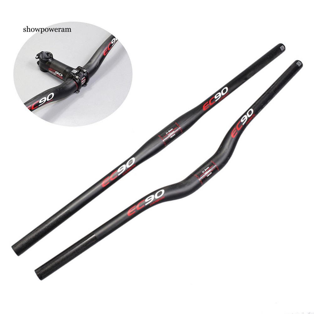 flat carbon handlebars