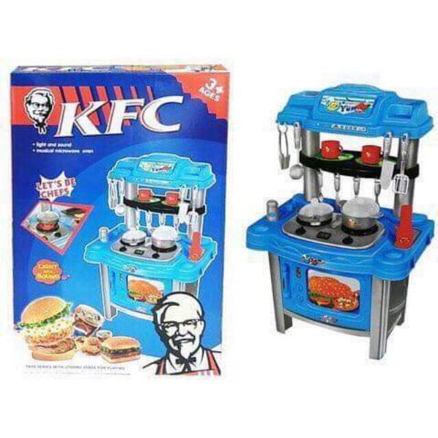 blue kitchen toy