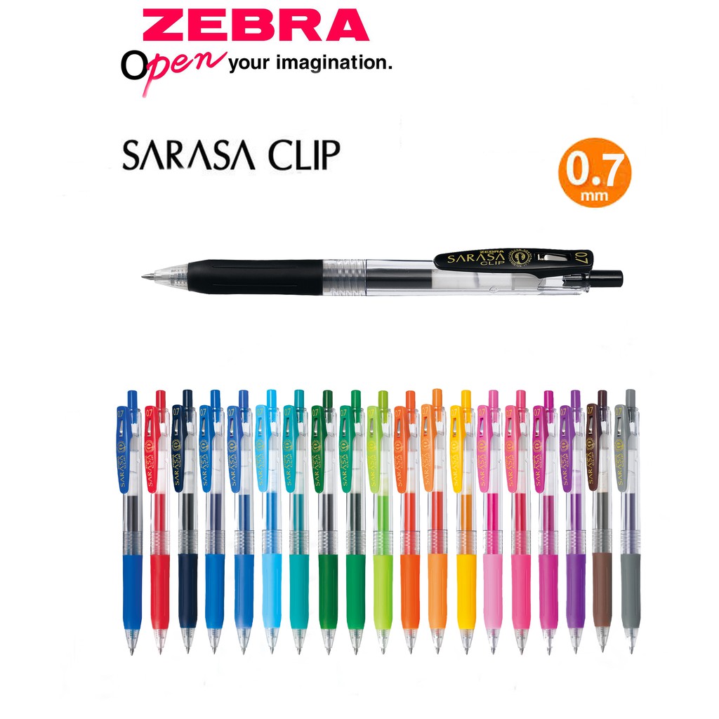 Zebra JJ15 10C SH N Penna A Sfera Gel Sarasa, Clip Da 0,5