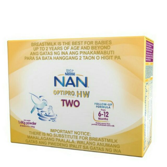 nan milk 6 to 12 months price