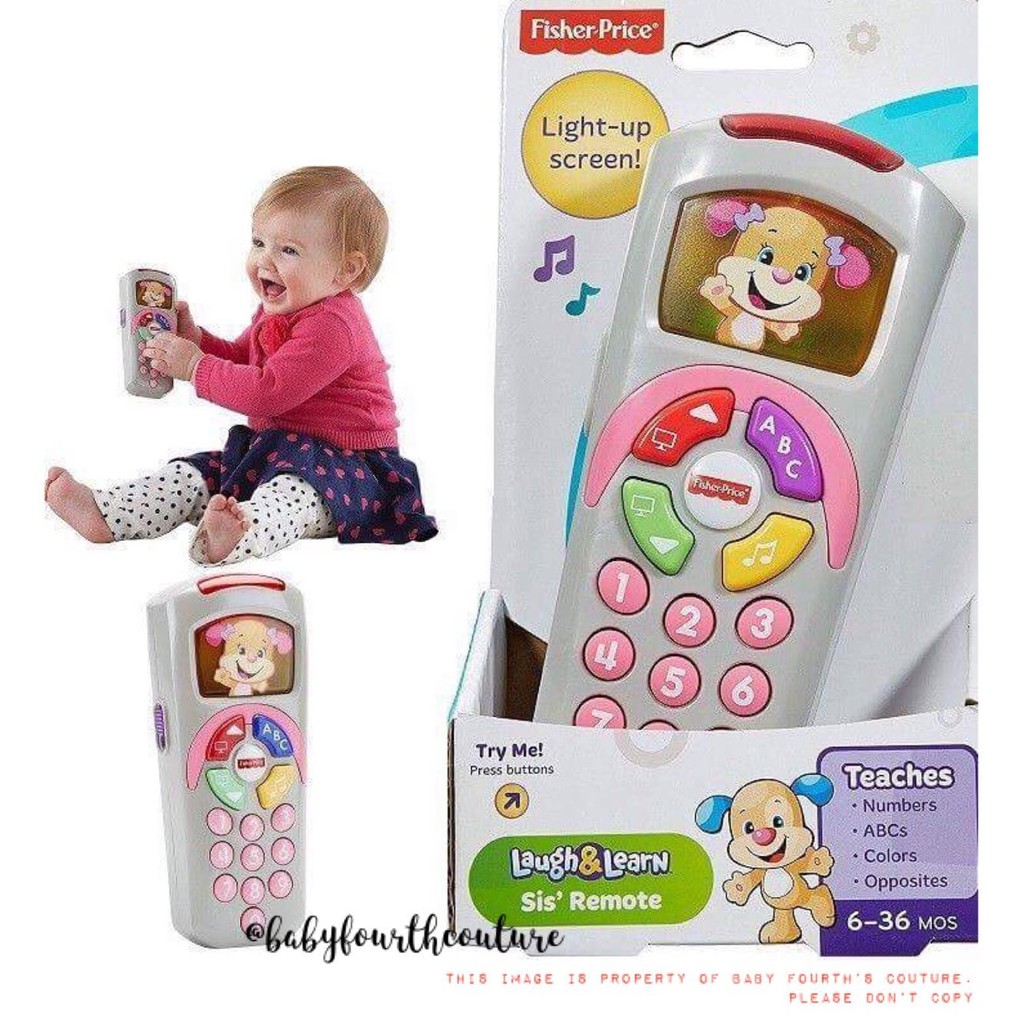 fisher price laugh and learn sis remote