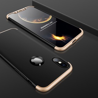 Hp Casing iPhone X IPX 360 Degree Full Cover 3 in 1 PC Case | Shopee