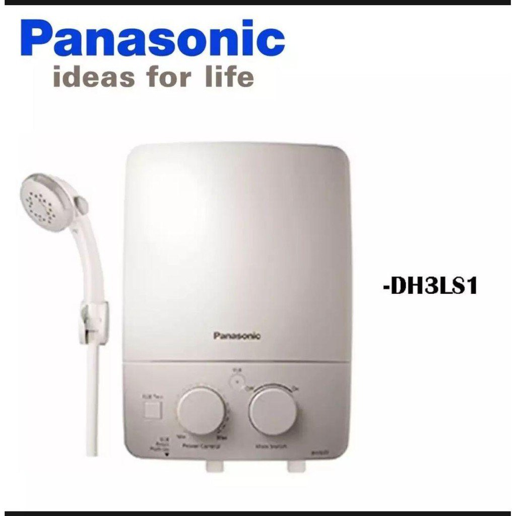 PANASONIC DH3LS1 Instant Water Heater/Home Shower (DH3LS1MW) onsite