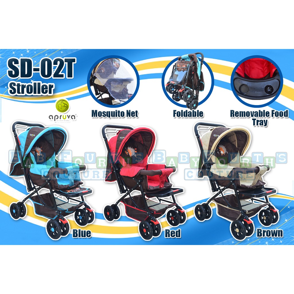 apruva stroller reversible