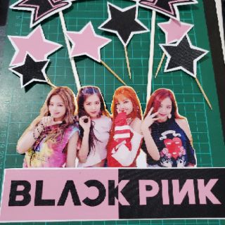 blackpink cake topper with personalized celebrants name