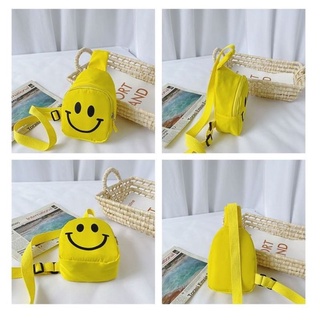Guangzhou Super Cute Fashion Smiley Face Children'S Chest Bag Made In Guangzhou #5
