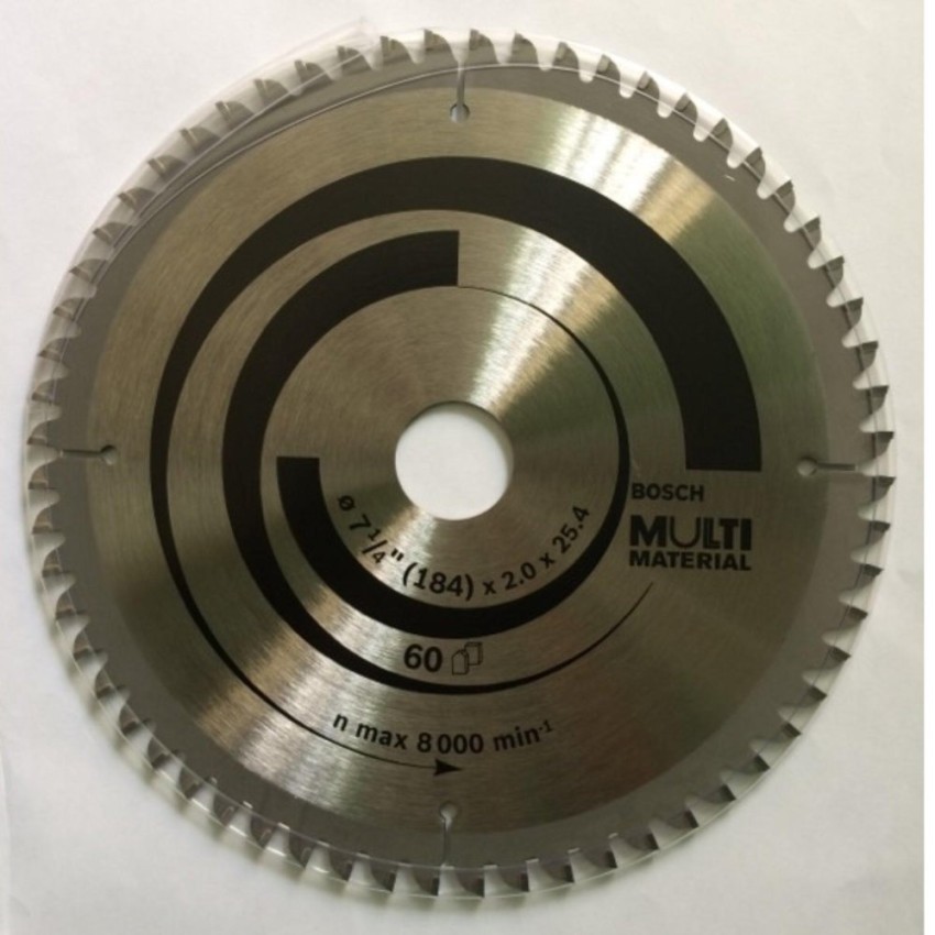 Bosch Circular Saw Blade MULTI MATERIAL ( 71/4 x 60T ) Shopee Philippines