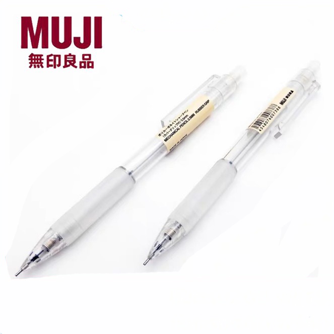 muji clear mechanical pencil