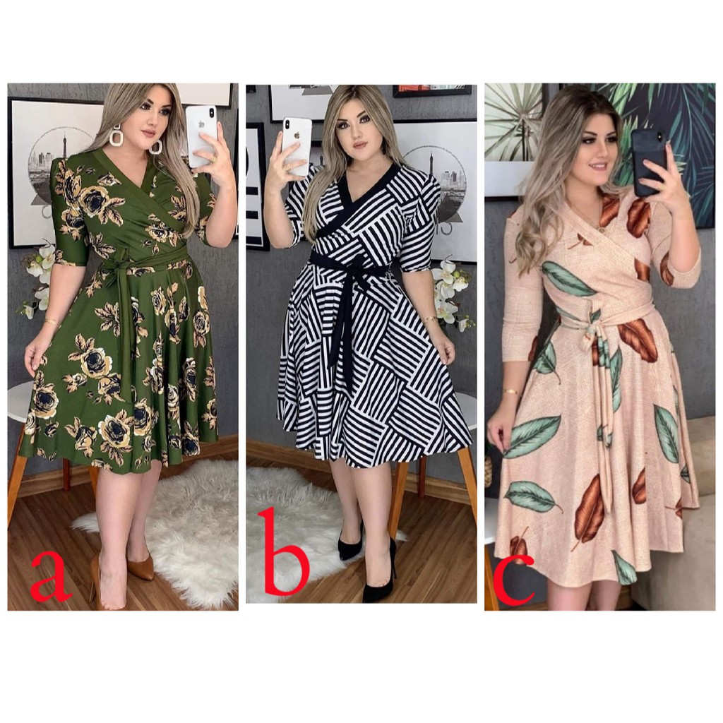 shopee dress plus size