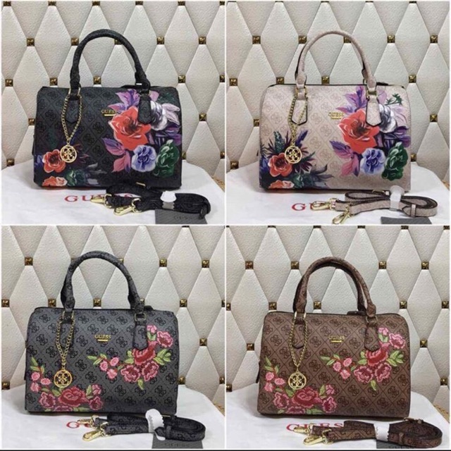 guess floral bag