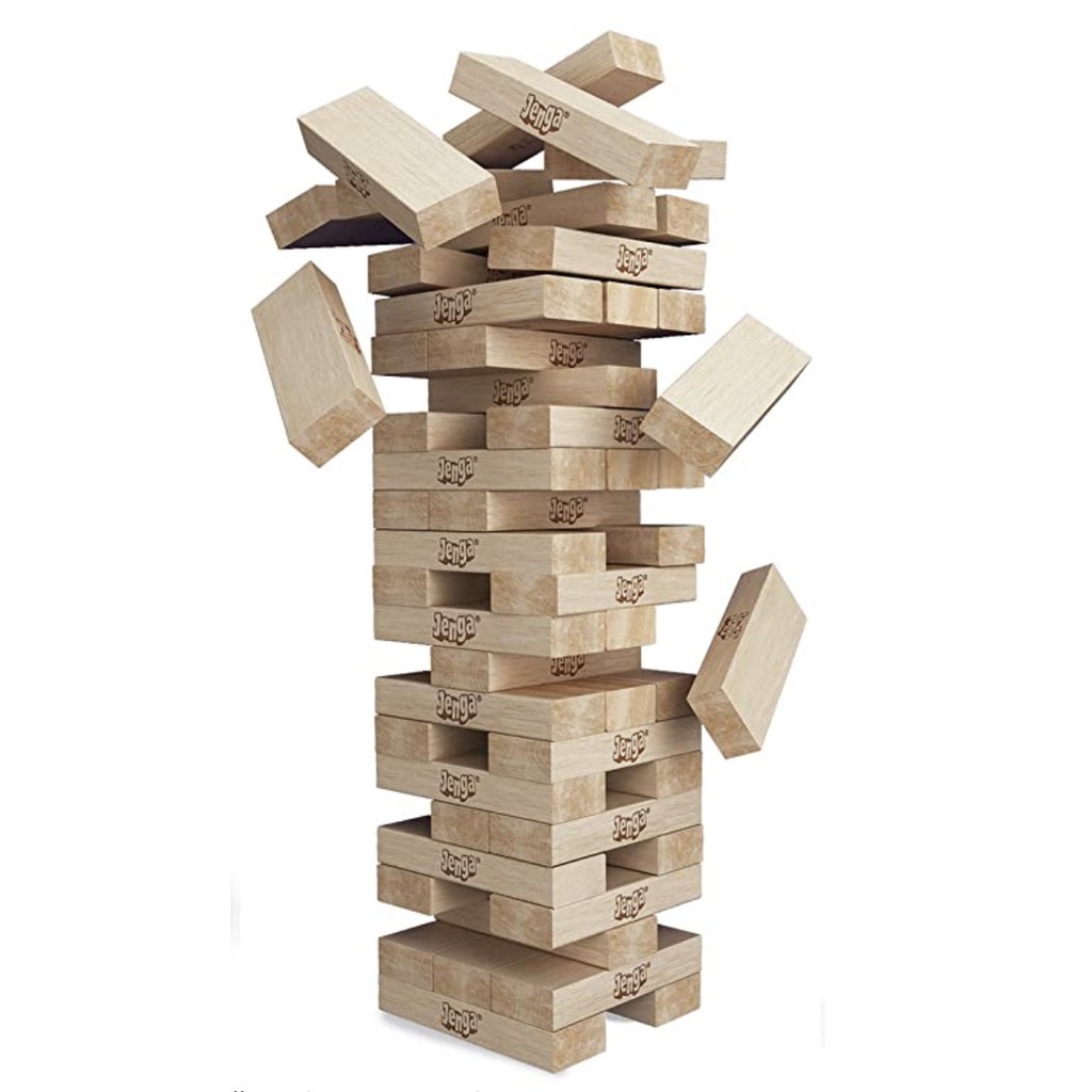 JENGA BLOCKS 54PCS HARDWOOD BLOCKS highquality wood blocks Shopee Philippines