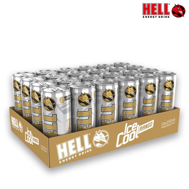 Hell Energy Drinks Mango 24x250ml | Shopee Philippines