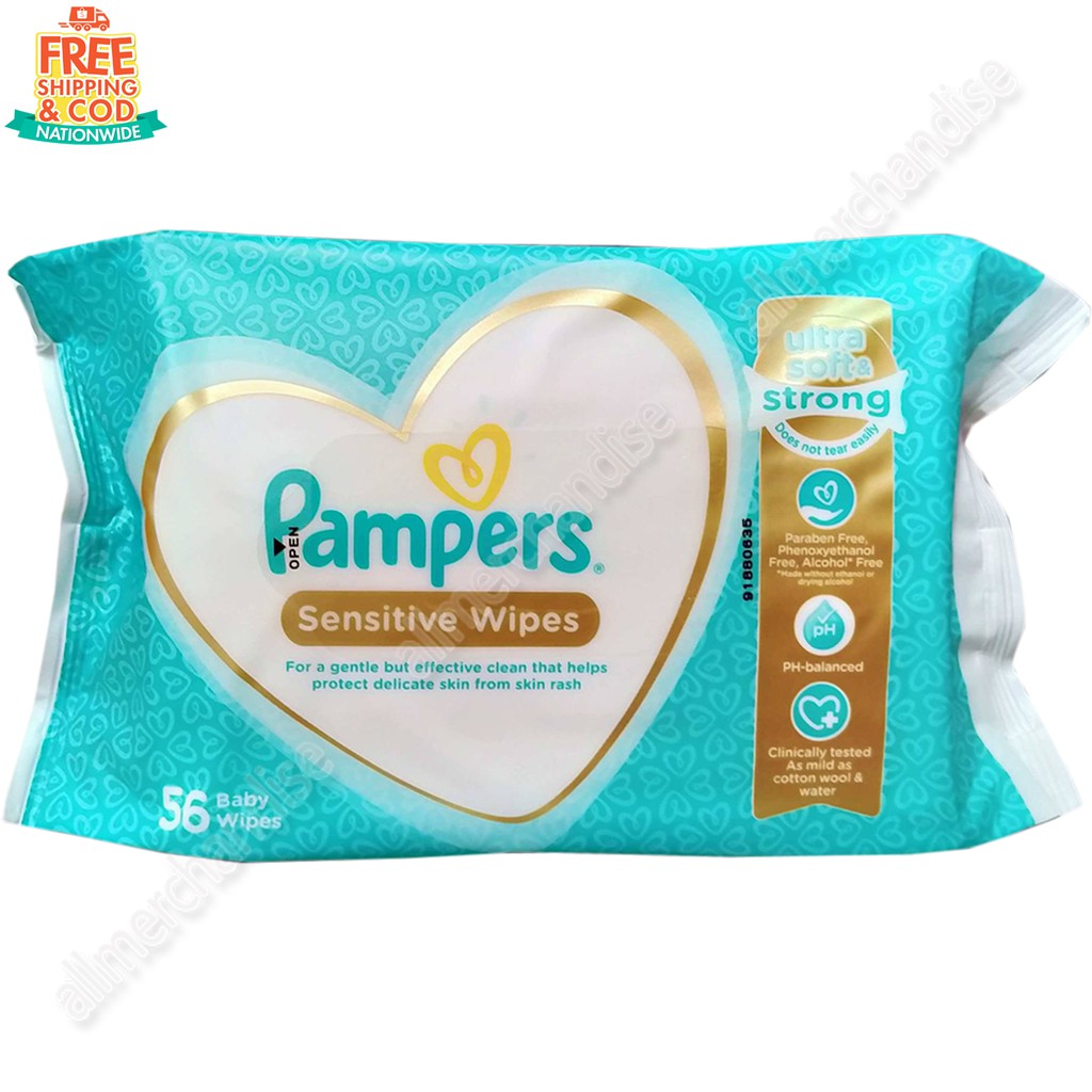 sensitive baby wipes pampers