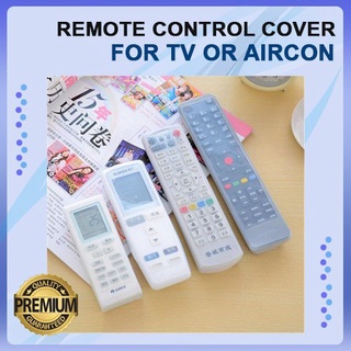 Remote Control Silicone Cover Dust Protector for TV or Aircon Elastic Stretchable