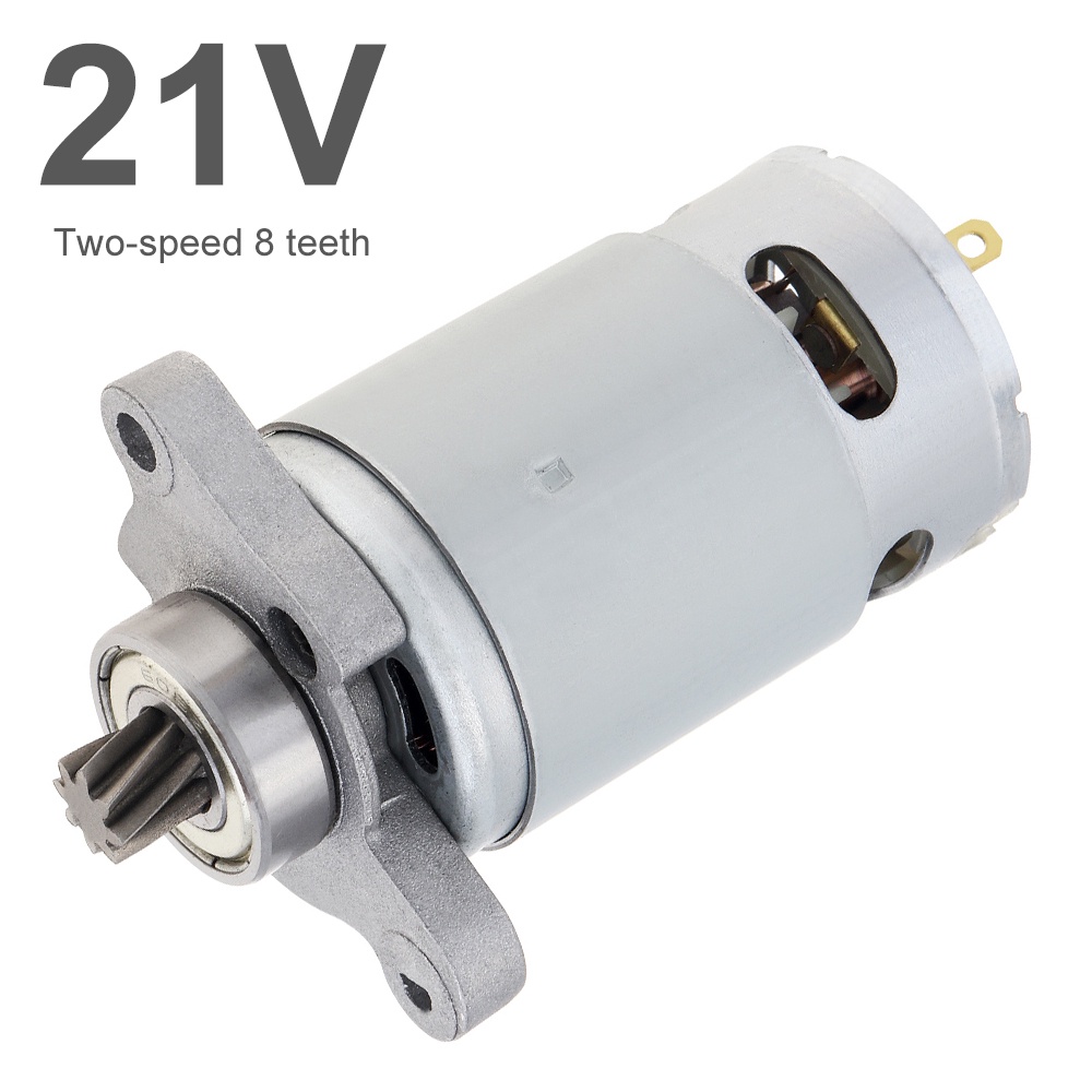 8 Teeth RS550 DC Motor High Power Reciprocating Saw Motor with Helical